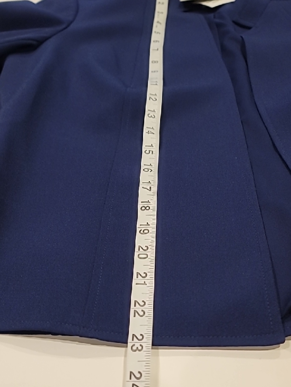 Anne Klein Navy Blue Two-Piece Dress Suit 14 - Picture 11 of 16